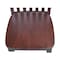 International Concepts Rectangle Set of 2 Mission Juvenile Chairs, 13 in W, 16 in L, 26 in H, Wood, Rich Mocha CC15-263P - alternate 1